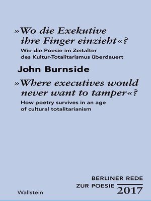 cover image of »Wo die Exekutive ihre Finger einzieht«?/»Where executives would never want to tamper«?